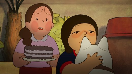 My Dogs, JinJin &amp; Akida animation film still