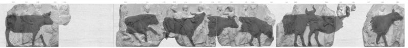 Phidias's animated frieze