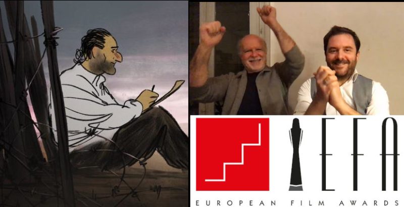 Josep Wins European Animated Feature Award collage