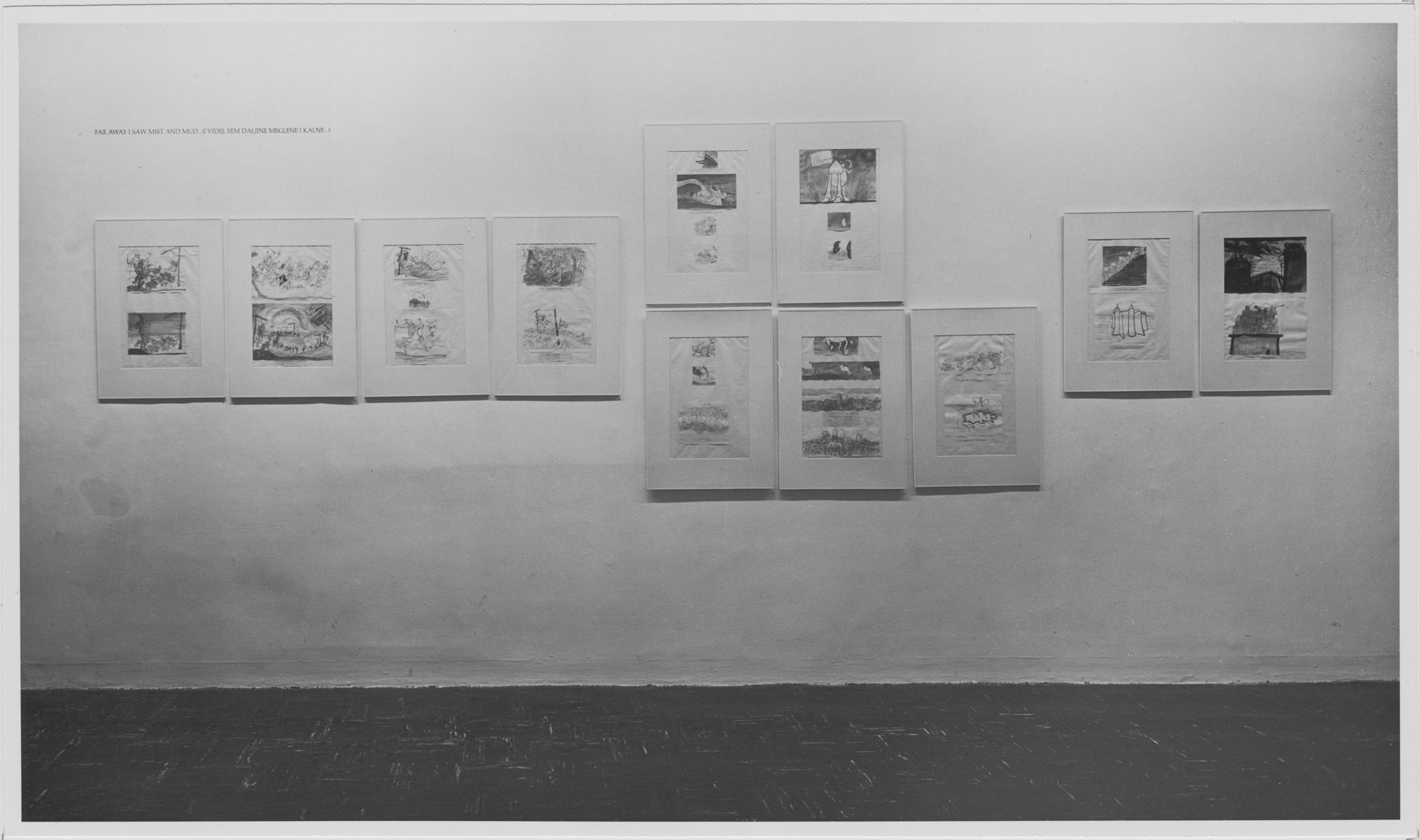 The Art of the Storbyoard Installation View, Jan 1968 (c) The Museum of Modern Art