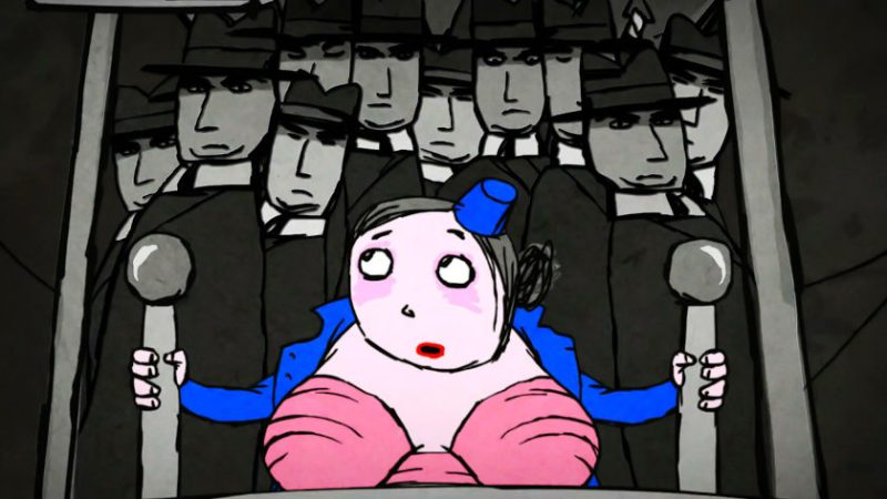Tram by Michaela Pavlatova animation film still