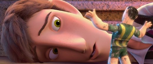Foosball animation film still