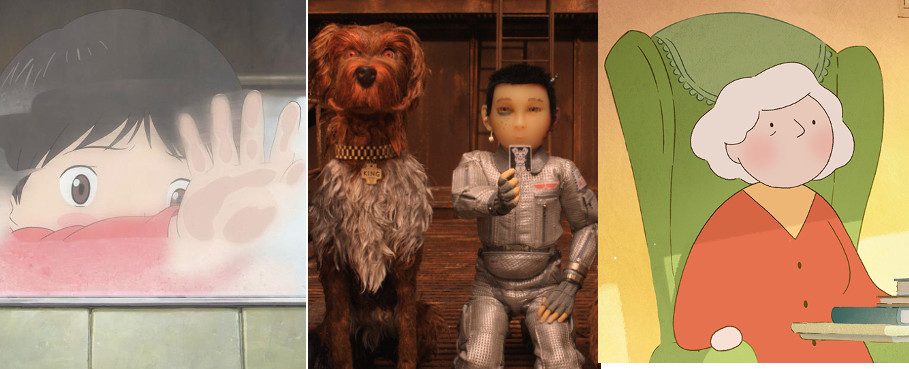 Oscar animation nominees 2019 collage
