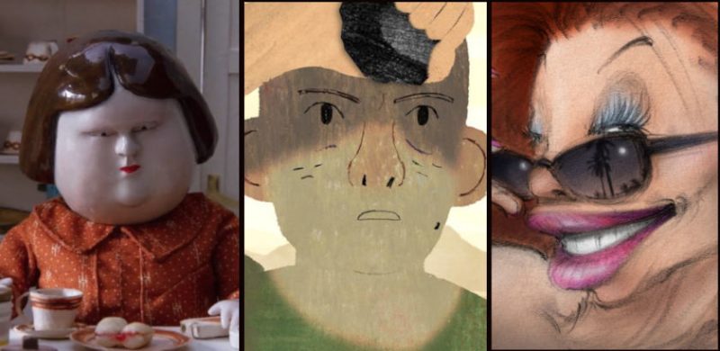 Oscar 2022 animation shortlist collage