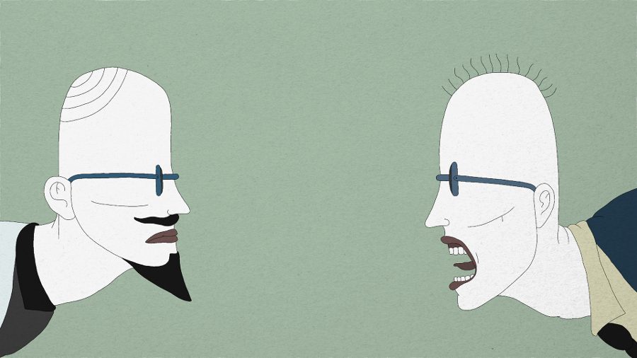 A Demonstration Of Brilliance In Four Acts, Morten Tšinakov, Lucija Mrzljak animation film still