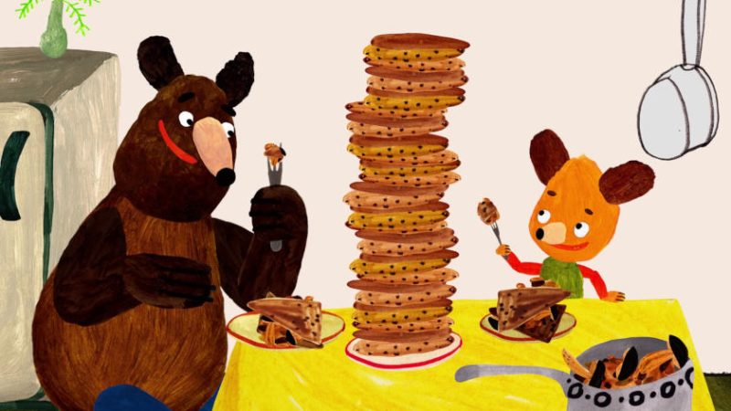 Hungry Bear Tales by Alexandra Májová and Kateřina Karhánková animation film still
