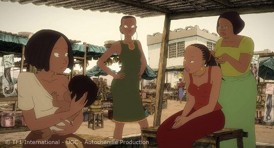 Aya of Yop City animation film still