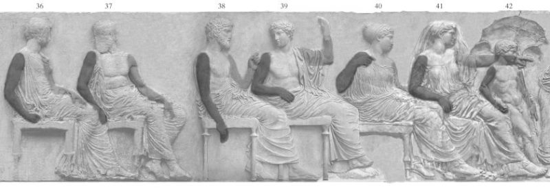Phidias's animated frieze