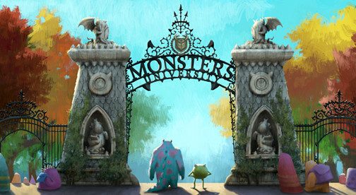 Monsters University animation film still
