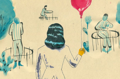 Floating by Jelena Milunovic animation film still