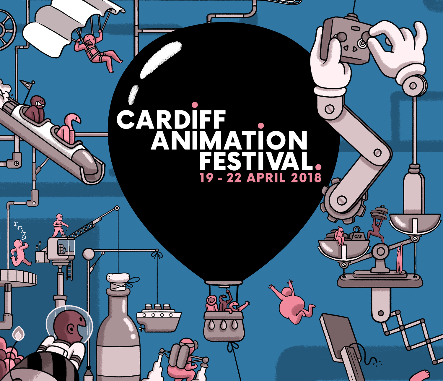 Cardiff Animation Festival visual