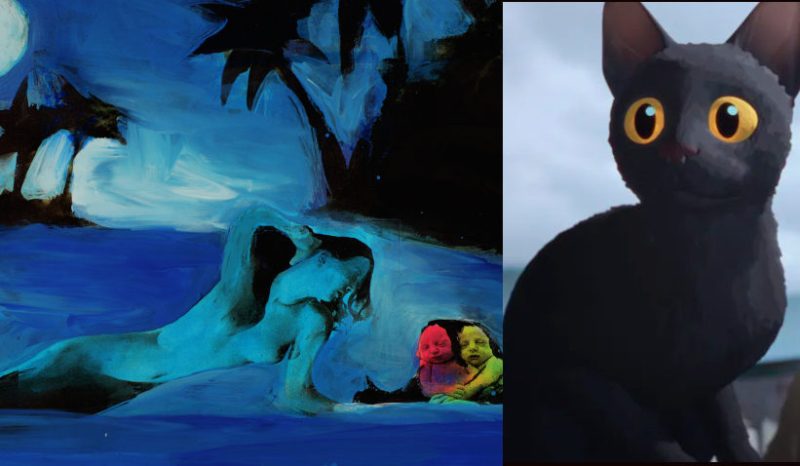 'Flow', 'La Voix des Sirènes' animation still collage
