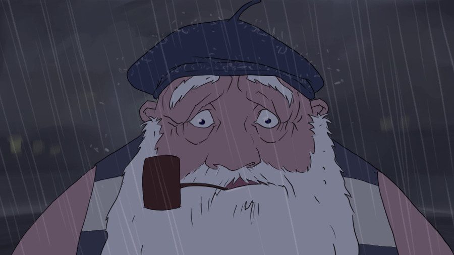 Gone With The Rain, Sinisa Ercegovac animation film still