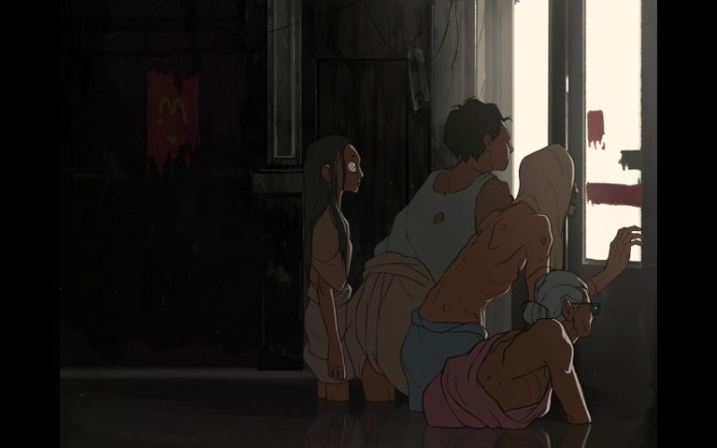 Wade by Upamanyu Bhattacharyya &amp; Kalp Sanghvi animation film still