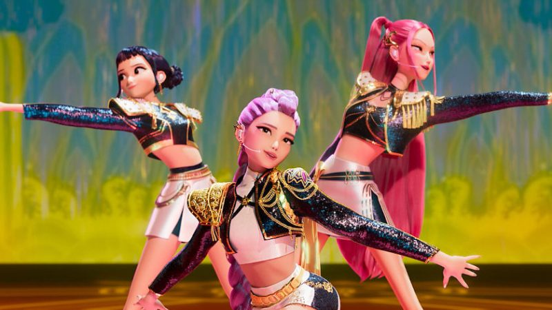 K-Pop Demon Hunters animation film still