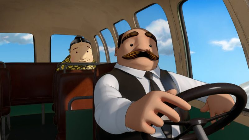 A Night at the Cemetery by Stelios Polychronakis animation film still