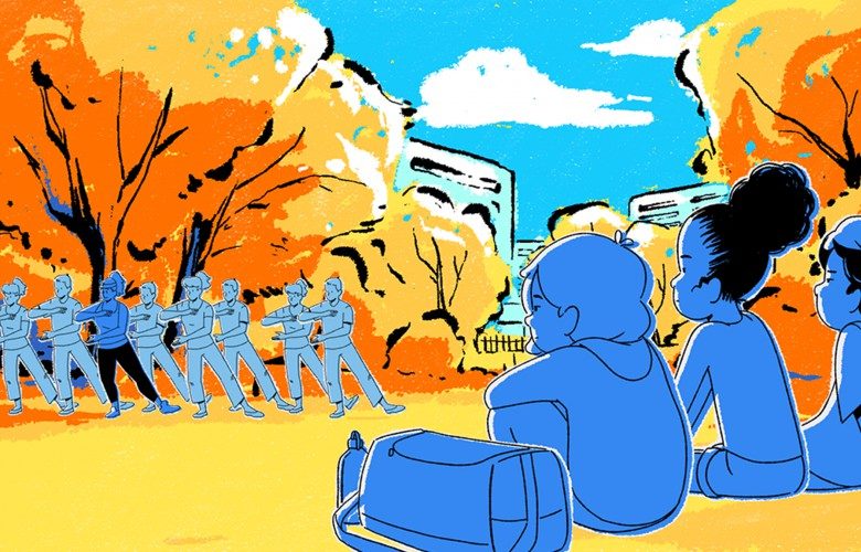 Truths TV series animation film still