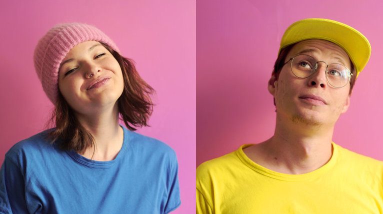 David Štumpf and Michaela Mihályi portraits