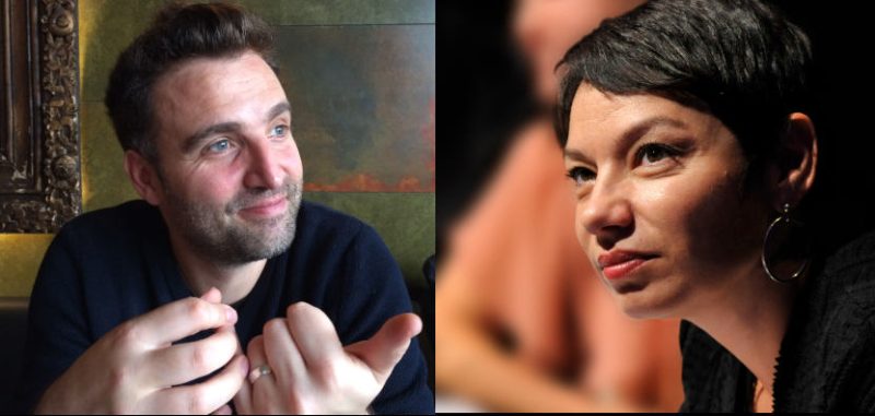 Julien Bisaro and Claire Paoletti portrait