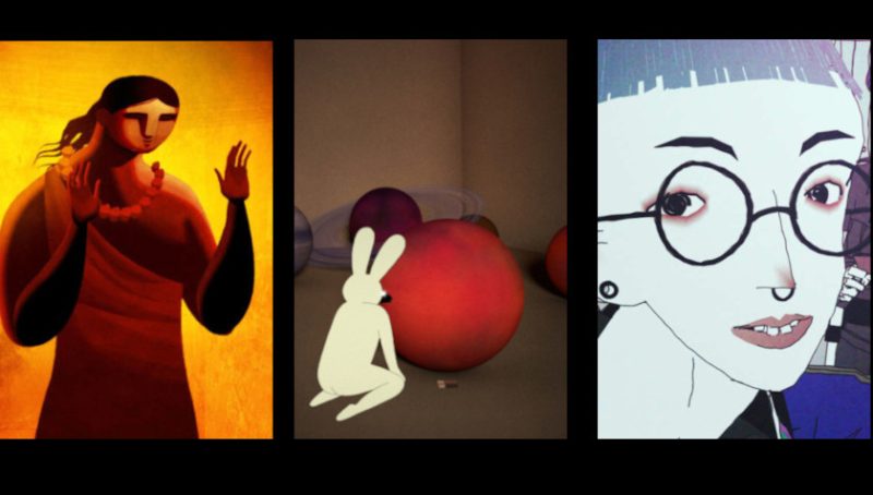 Indie Animation Shorts collage streaming at the Criterion Channel