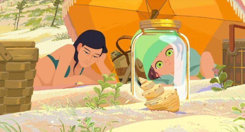 ‘Little Amélie or the Character of Rain’ by Maïlys Vallade and Liane-Cho Han animation film still