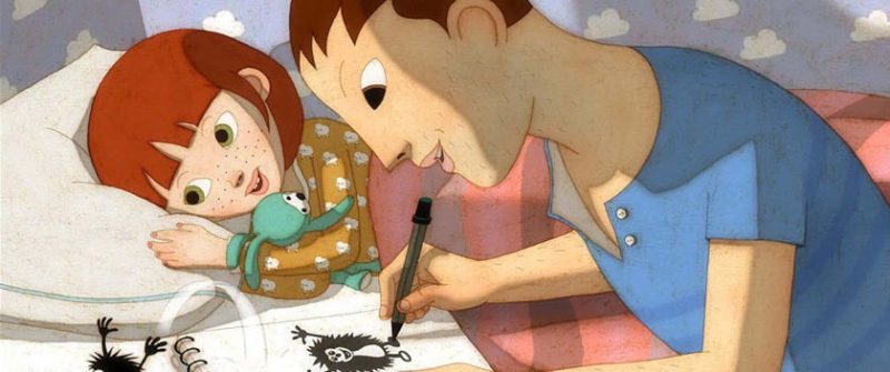 Nina and The Hedgehog’s Secret by Alain Gagnol and Jean-Loup Felicioli animation film still