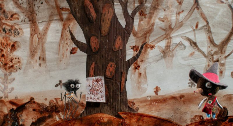 Melting Heart Cake animation film still