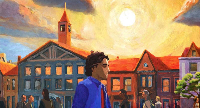anyone lived in a pretty how town by Daniel Kreizberg animated film still
