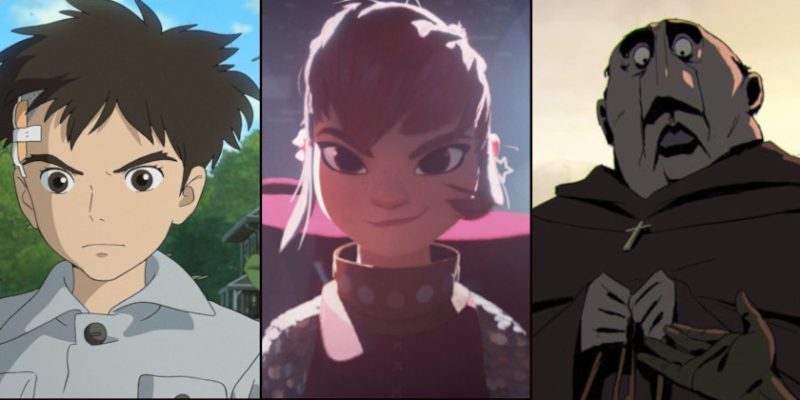 Annie awards nominees 2024 collage