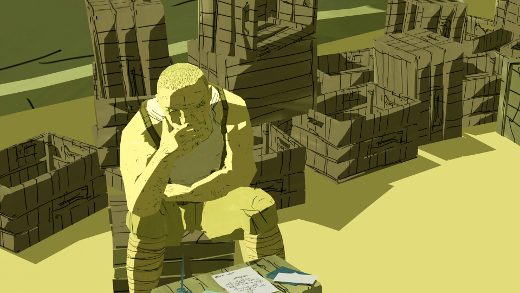 Cafard animation film still