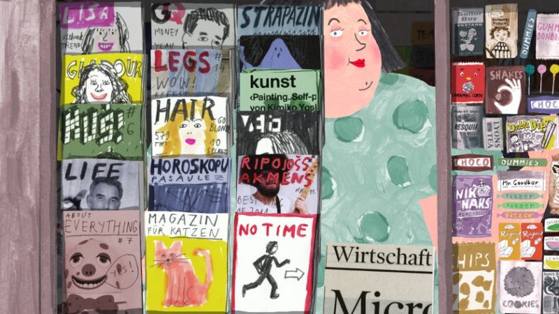 The Kiosk Anete Melece HSLU animation film still