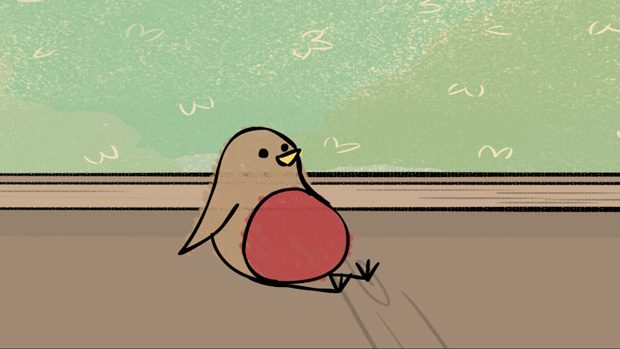 The Robin by Tom Sanders &amp; William Long animation film still