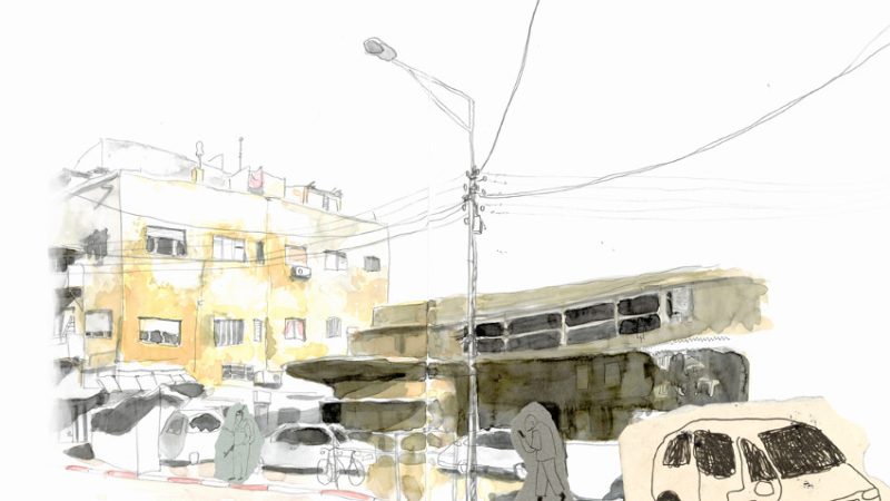 Travelogue animation film still