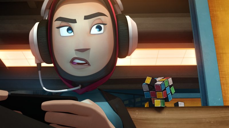 Scrambled by Bastiaan Schravendeel animation film still