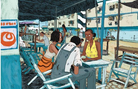Aya of Yop City animation film still
