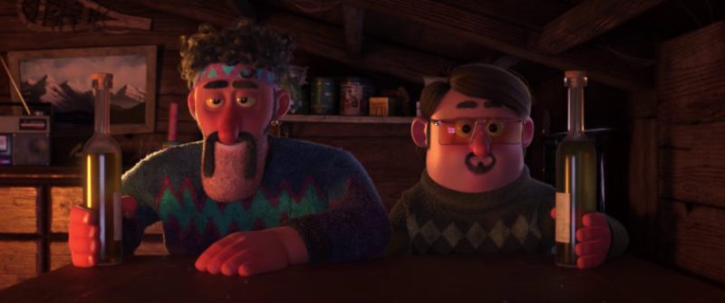 Hors Piste by Leo Brunel, Loris Cavalier, Camille Jalabert &amp; Oscar Malet animation film still