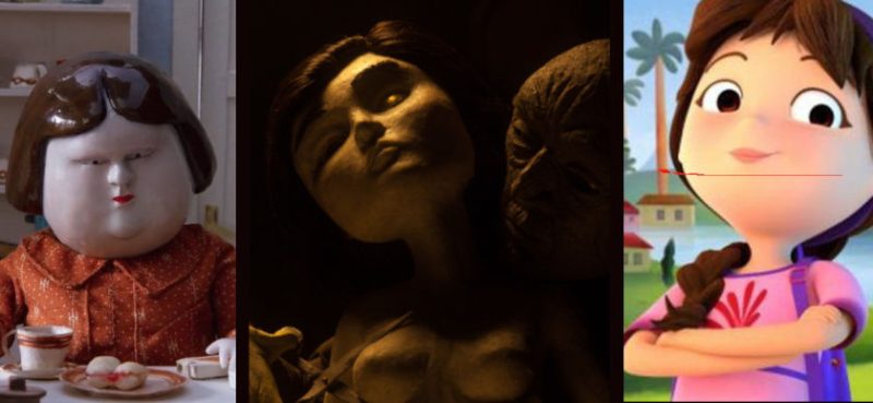 Collage of indie animation shorts awarded at Chilemonos Festival 2021