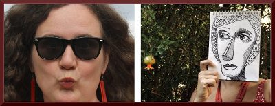 Collage of Marie Paccou and Kim Noce animation portraits