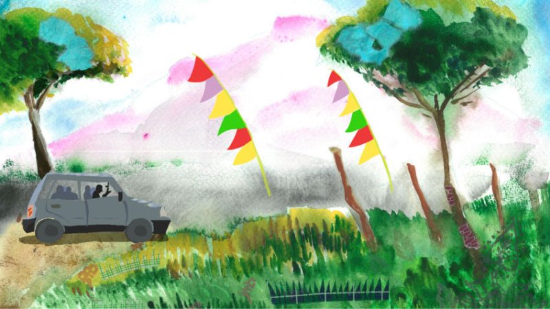 The Witch's Mask by Laura Nasir-Tamara animation film still