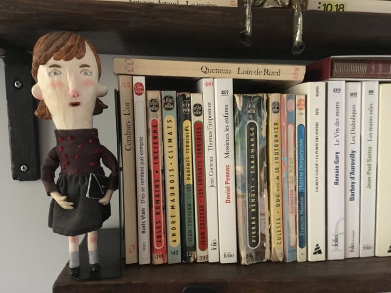 An Edwina Liard puppet, also present at Negative Space