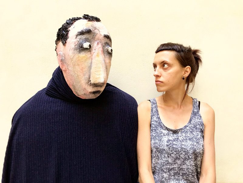 Daria Kashcheeva and puppet