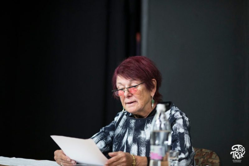 Nancy -Denney Phelps at StopTrik Festival, photo: Andrej Firm