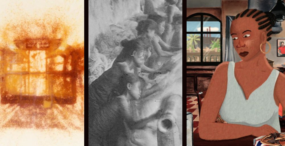 Annecy Festival 2021: Collage of animation film stills