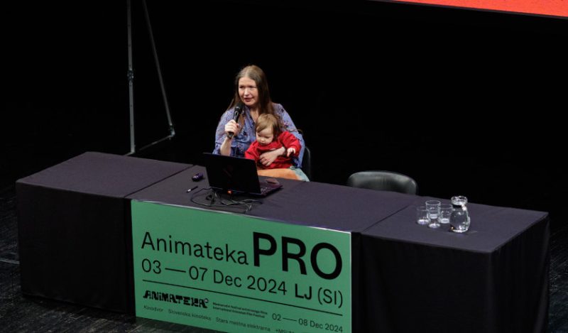 Chintis Lundgren at Animateka Festival 2024