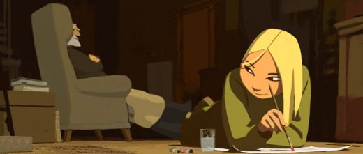 tout-en-haut-du-monde animation film still