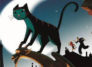 A Cat in Paris animation feature still