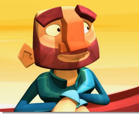 The Man Who Saw A Boat by Henrique Barone animation film still