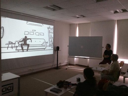 Jacques-Remy Girerd (Folimage) masterclass at Canlandıranlar Talent Camp (c) Canlandıranlar Talent Camp