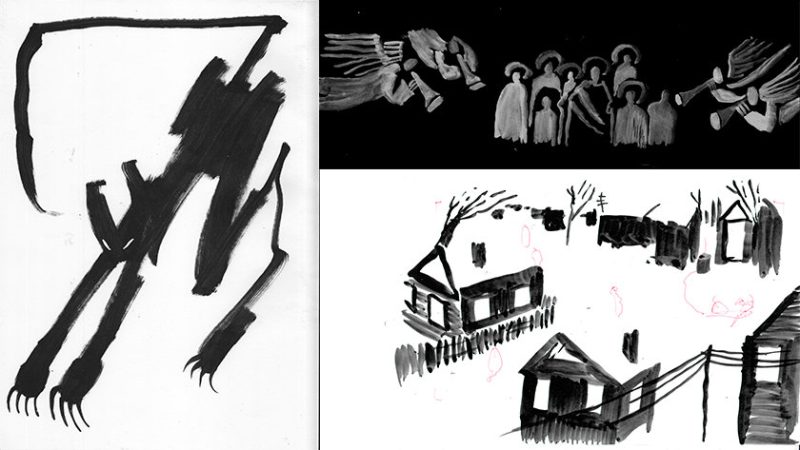'Zima' animation film concept still