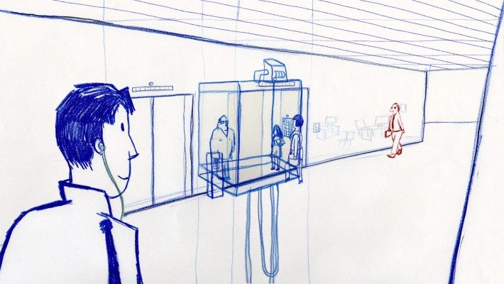 Transparency by Daniel Šuljić animation film still